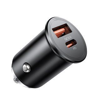 Автомобільний Зарядний Пристрій XO CC43 PD+QC3.0 45W Чорний 6920680808601 фото