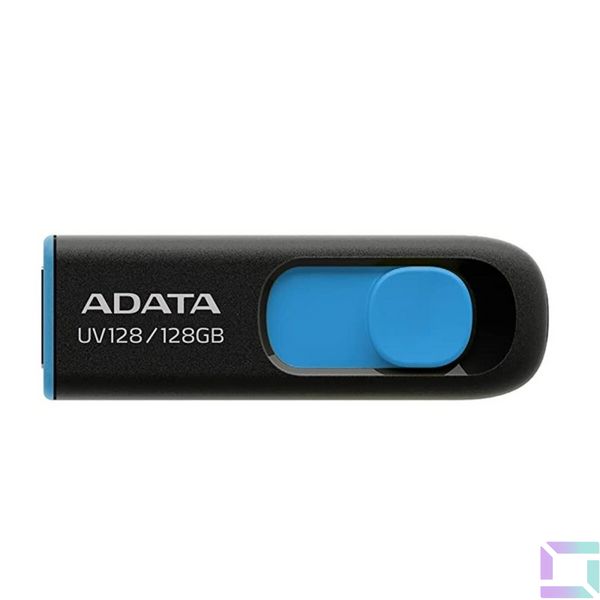 USB Flash Drive 3.2 A-Data UV128 128Gb Цвет Черно-голубой 4713435799444 фото