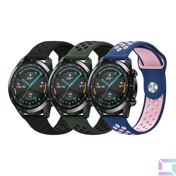Ремешок Универс 22mm N Sport для Samsung/Amazfit/Huawei Blue/White 2020000414018 фото