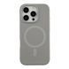 Чохол Glow Silicone Case with Magsafe для iPhone 16 Pro Titanium Grey 2020000497424 фото
