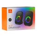 Комп'ютерні колонки Kisonli X7 RGB colorful light Колір Чорний 6970171743379 фото 5