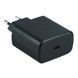 Сетевое Зарядное Устройство for Samsung 1USB-C QC/PD45W+Type-C to Type-C 1:1 Черный 8806090973369 фото 1