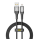 USB YOKI SOLID YK-SO15 Lightning 2.4A 1.2m Цвет Черный 6907858579242 фото 1