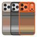 Чохол Kajsa Resort Collection Gradient Stripe with MagSafe для iPhone 17 Pro Max Orange Plus B-Ring 2020000507390 фото 2
