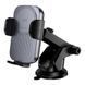 Автотримач Borofone BH222 Wireless 15W Сiрий 6941991119019 фото 1