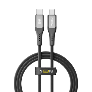 USB YOKI SOLID YK-SO15 Type-C to Type-C 60W 1.2m Цвет Черный 6907858579266 фото