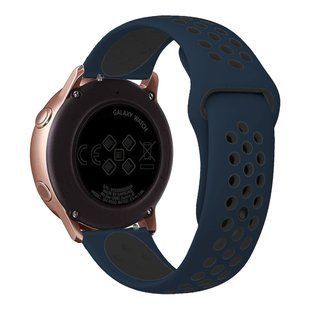 Ремешок Универс 22mm N Sport для Samsung/Amazfit/Huawei Dark Blue/Black 2020000414025 фото