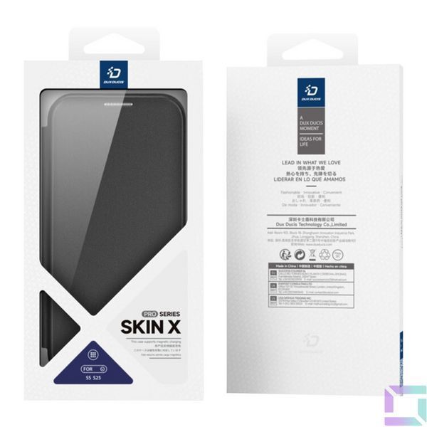 Чохол-книжка Dux Ducis Skin X Pro with MagSafe для Samsung Galaxy S25+ 5G (S936) Black 2020000466215 фото
