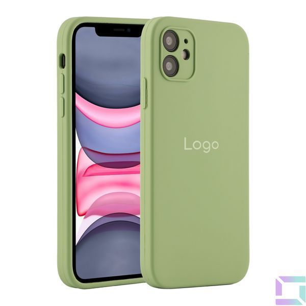 Чехол Silicone Case Square Full Camera для iPhone 11 60.Crem Yellow 2020000281832 фото