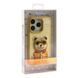 Чехол TPU+PC Nimmy 3D with Metal Buttons для iPhone 15 Pro Bear Khaki 6971080317859 фото 3