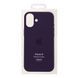 Чехол Silicone Case with MagSafe для iPhone 16 Plus Plum 2020000469346 фото 3
