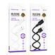 USB Borofone BX113 Silicone Micro 2.4A Белый 6941991115424 фото 3