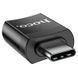 Перехідник Hoco UA17 Type-C male to USB female USB3.0 Чорний 6931474762016 фото 6