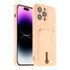 Чохол TPU Colorfull Pocket Card для iPhone 14 Pro Max Yellow 2020000358701 фото 3