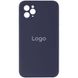 Чехол Silicone Case Full Size with Frame для iPhone 12 Pro Max Цвет 70.Deep Navy 2020000349983 фото