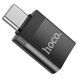 Перехідник Hoco UA17 Type-C male to USB female USB3.0 Чорний 6931474762016 фото 5