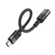 USB Перехідник Hoco U107 Type-C male to iP female adapter 10 cm Колір Чорний 6931474789983 фото 5