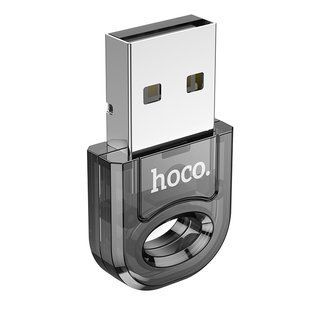 USB Блютуз Hoco UA28 adapter BT5.1 Черный 6942007618335 фото