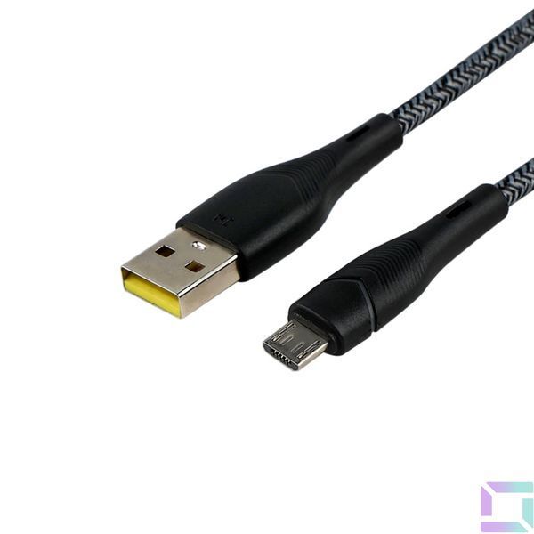 USB Ridea RC-RL15 RGB Light MicroUSB 3A 1.2m Черный 6908014700067 фото