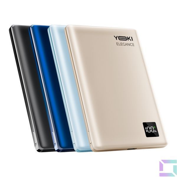 Магнітна Універсальна Мобільна Батарея YOKI ELEGANCE 15W 5000 mAh YK-MPE515 Titan 6902913325444 фото