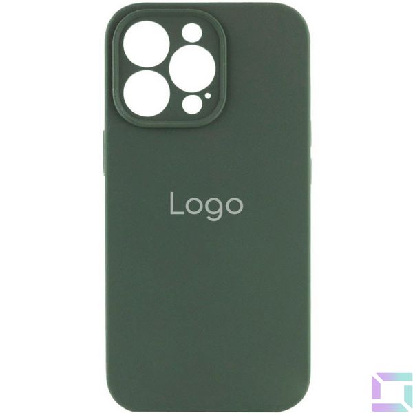 Чехол Silicone Case Full Size with Frame для iPhone 15 Pro Цвет 01.Mint 2020000371649 фото