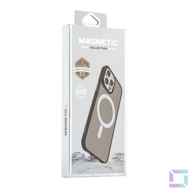 Чехол TPU+PC Space Magnetic Color with Magsafe для Samsung Galaxy S24 Ultra 5G (S928) Black 2020000436881 фото