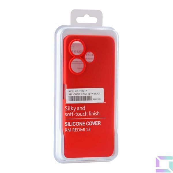 Чехол Liquid Silicone (AA) для Xiaomi Poco F6 / Turbo 3 14.Red 2020000449270 фото