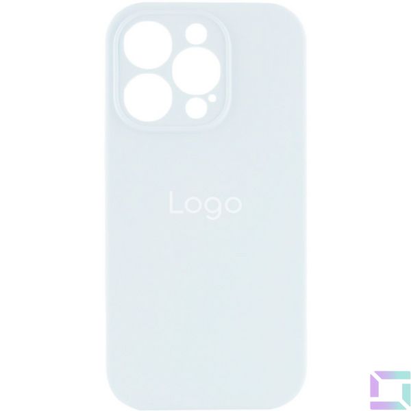 Чехол Silicone Case Full Size with Frame для iPhone 15 Pro Цвет 01.Mint 2020000371649 фото