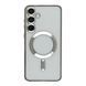 Чехол TPU Metallic Full Camera with Magsafe для Samsung Galaxy S24+ 5G (S926) Silver 2020000401889 фото
