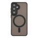 Чехол TPU+PC Magnetic Matte Camera Lens with Magsafe для Samsung Galaxy S24 5G (S921) Black 2020000437284 фото 1