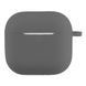 Футляр Silicone Case with hook для Airpods 4 15.Dark grey 2020000475392 фото