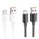 Кабель USB Hoco X96 Type-C 3A 0.25m Бiлий 6942007609418 фото 2