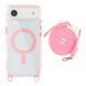 Чохол TPU+PC LanyardCase with MagSafe для iPhone 17 Air Pink 2020000499992 фото
