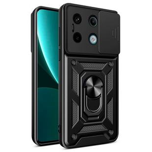 Чехол Armor Guard Shield для Xiaomi Redmi Note 13 Pro 5G/Poco X6 5G Black 2020000410584 фото