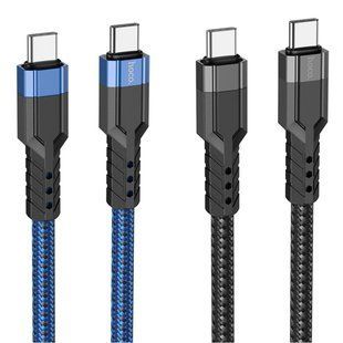 USB Hoco U110 60W Type-C to Type-C 1.2m Черный 6931474770622 фото