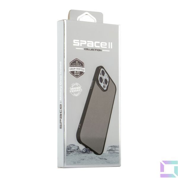 Чехол TPU+PC Space II Color Matte для Xiaomi Redmi 13 4G/Poco M6 4G Black 2020000435891 фото