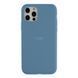 Чехол Silicone Case Full Size (AA) для iPhone 11 Pro Max 24.Azure 2020000227304 фото
