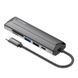 USB Hub LDNIO DS-56H Type-C To PD3.0*1(100W)+HDMI*1(4K@30hz)+USB2.0*1+SD+TF Сiрий 6933138602270 фото 1