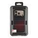 Чохол Kajsa Splendid Collection Circle with MagSafe для iPhone 18 Pro Carbon Black O-Ring 4894505323933 фото 2