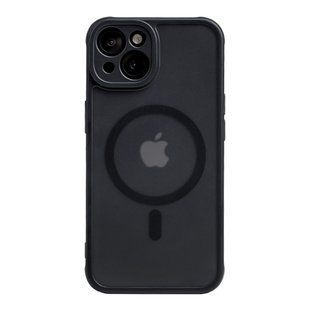 Чохол TPU+PC Anti Drop Full Camera with MagSafe для iPhone 14 Black 2020000390787 фото