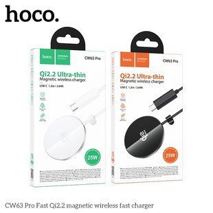 Бездротовий Зарядний Пристрій Hoco CW63 Pro Magnetic Qi2.2 25W Бiлий 6942007676953 фото
