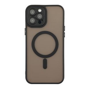 Чохол TPU+PC Magnetic Matte Camera Lens with Magsafe для iPhone 13 Pro Max Black 2020000437987 фото