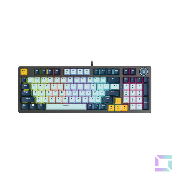 Клавиатура Игровая FANTECH ATOM96 MK890V2 MIZU Red Switch SkyBlue 6972661281156 фото