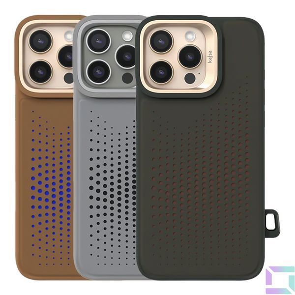 Чохол Kajsa Splendid Collection Circle with MagSafe для iPhone 16 Pro Max Brown 2020000509110 фото