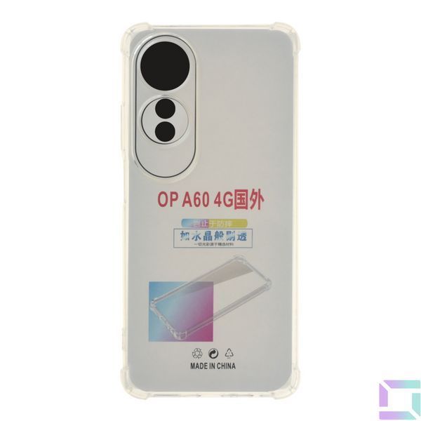 Чохол TPU Virgin Hard Full Camera для Oppo A60 4G Transparent 2020000451945 фото