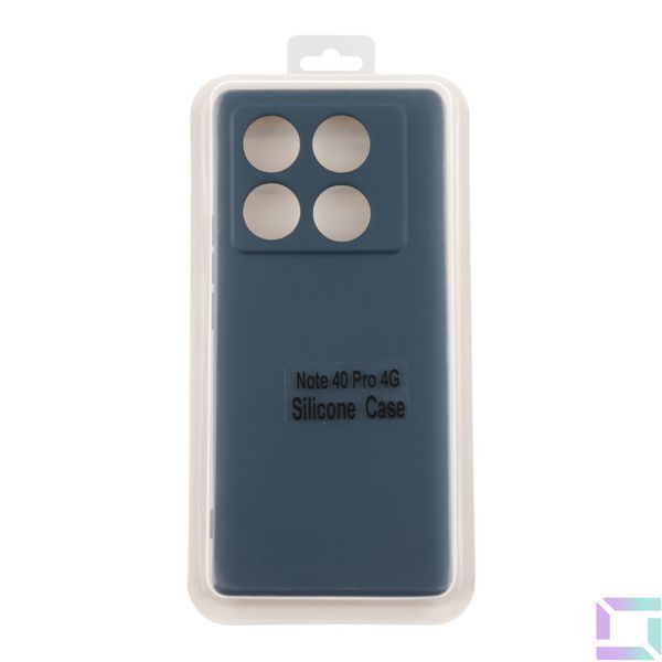 Чехол Silicone Cover Full Camera (A) для Infinix Note 40 Pro 08.Dark Blue 2020000485964 фото