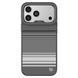 Чохол Kajsa Resort Collection Gradient Stripe with MagSafe для iPhone 18 Pro Max Charcoal Grey O-Ring 4894505315501 фото