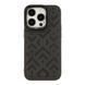 Чохол Kajsa Briquette Collection Rhombus для iPhone 14 Pro Black 4894505118799 фото 1