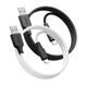 Кабель USB Ridea RC-AI21 AirSiliconePro Type-C 3A Біло-Чорний 6908013800072 фото 2