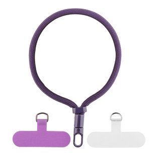 Шнурок на руку для чохла з карабіном 30см Purple 2020000518174 фото